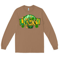 Toasted Coconut St. Patrick's Day lucky Long Sleeve Tee - FaDigitalArtStudio