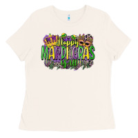 Bone happy mardi gras yall Ladies Tee - CowGirlArtShop