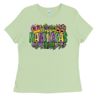 Matcha happy mardi gras yall Ladies Tee - CowGirlArtShop