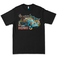 Black Truck USA country road take me home 4th of july Premium Tee - HowdyJamesFarm