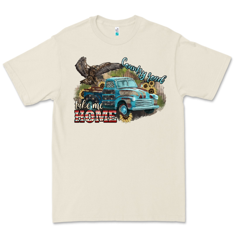 Truck Usa Country Road Take Me Home 4th Of July Premium Tee by HowdyJamesFarm | Teevron