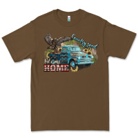 Cacao Truck USA country road take me home 4th of july Premium Tee - HowdyJamesFarm
