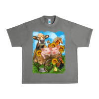 Tornado farm animals wagon olivia Urban Heavy Tee - OliviaCreatesArt
