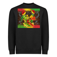 Black free ish since 1865 Heavyweight Sweatshirt - BarkalooDesign
