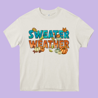 Fall Heavy Core Tee Designed By Texasbilliewilder