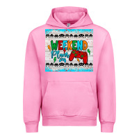 Fuchsia Pink weekend plans Urban Hoodie - JahusDesignShop