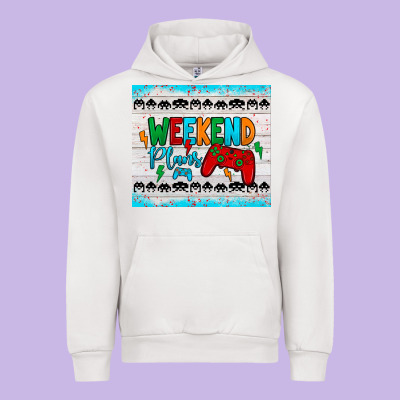 Weekend Plans Urban Hoodie Designed By Jahusdesignshop