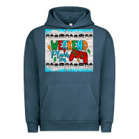Pigment Midnight Navy weekend plans Urban Hoodie - JahusDesignShop