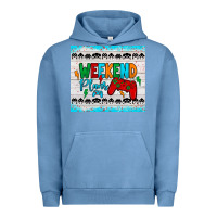 Pigment Pebble Blue weekend plans Urban Hoodie - JahusDesignShop