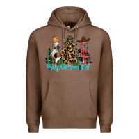 Chestnut merry christmas y'all christmas trees Premium Hoodie - CowhideDigitalArt