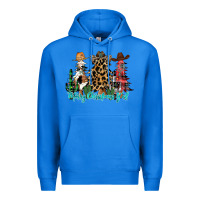 True Royal merry christmas y'all christmas trees Premium Hoodie - CowhideDigitalArt