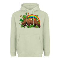 Matcha st patricks bear ado Heavyweight Hoodie - AdoDesignShop