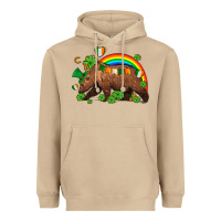 Mushroom st patricks bear ado Heavyweight Hoodie - AdoDesignShop