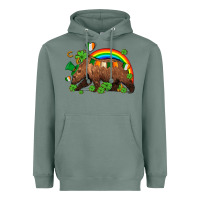 Sage st patricks bear ado Heavyweight Hoodie - AdoDesignShop
