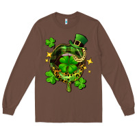 Chestnut St. Patrick's Day lip Long Sleeve Tee - FaDigitalArtStudio