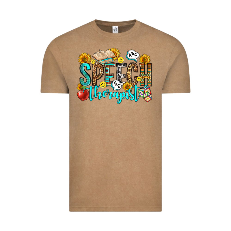 Speech Therapist Vintage Tee by OliviaCreatesArt | Teevron