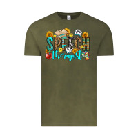 Vintage Olive speech therapist Vintage Tee - OliviaCreatesArt