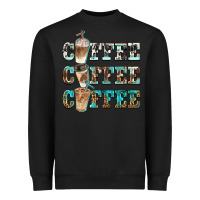Black western coffees Heavyweight Sweatshirt - BarkalooDesign