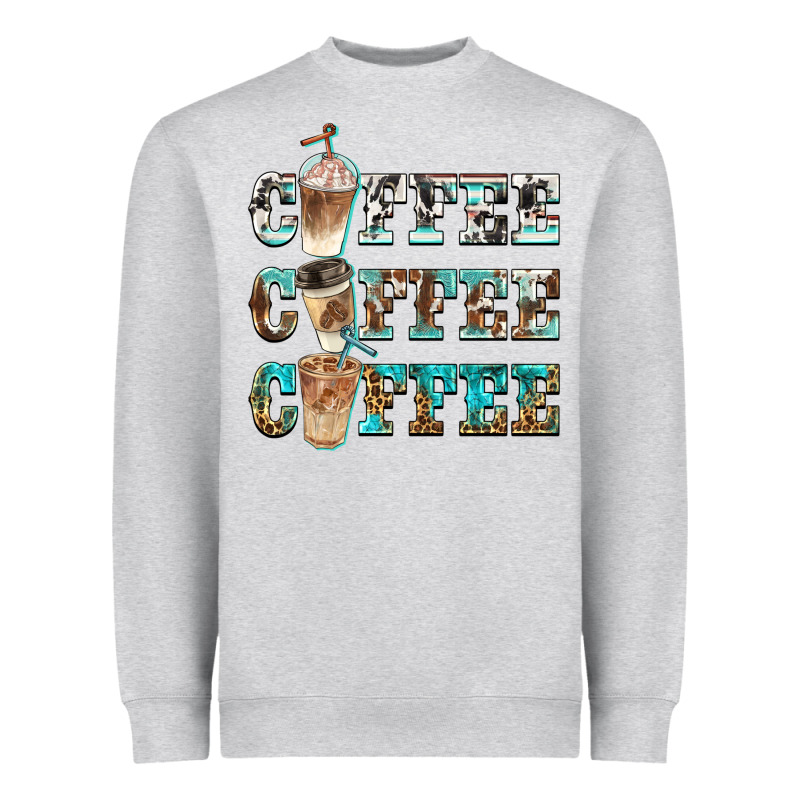 Western Coffees Heavyweight Sweatshirt by BarkalooDesign | Teevron