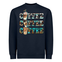 Navy western coffees Heavyweight Sweatshirt - BarkalooDesign