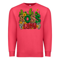 Cardinal boss lady with money and cactus Premium Sweatshirt - AdoDesignShop