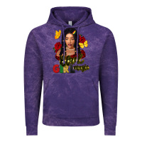 Cloud Purple black girl magic Vintage Hoodie - FaDigitalArtStudio