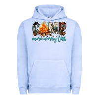 Pigment Grape Ice camp more worry less Urban Hoodie - JahusDesignShop