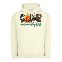 Pigment Pistachio camp more worry less Urban Hoodie - JahusDesignShop