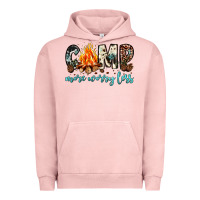 Pigment Salmon camp more worry less Urban Hoodie - JahusDesignShop