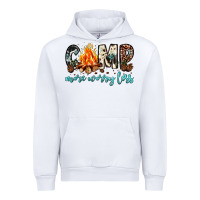 White camp more worry less Urban Hoodie - JahusDesignShop