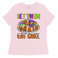 Bubblegum Pink let them eat cake Ladies Tee - CowGirlArtShop