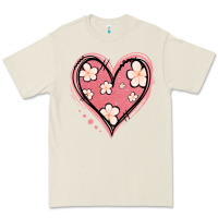 Bone floral pink glitter heart Premium Tee - Jasminsmagicworld