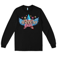 Black American babe Long Sleeve Tee - FaDigitalArtStudio
