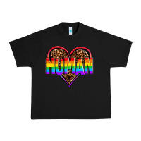Black lgbt pride human Urban Heavy Tee - OliviaCreatesArt