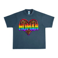 Midnight Navy lgbt pride human Urban Heavy Tee - OliviaCreatesArt
