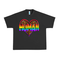 Pigment Black lgbt pride human Urban Heavy Tee - OliviaCreatesArt