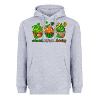 Heather Grey sweet st patricks day cupcake Heavyweight Hoodie - AdoDesignShop
