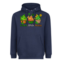 Navy sweet st patricks day cupcake Heavyweight Hoodie - AdoDesignShop