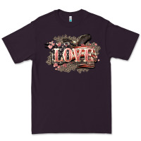 Plum Love America 4th of july Premium Tee - HowdyJamesFarm