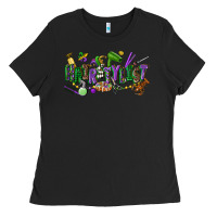 Black hairstylist mardi gras Ladies Tee - CowGirlArtShop