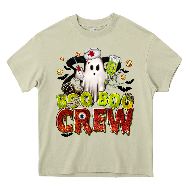 Boo Boo Crew Nurse Heavy Core Tee by texasbilliewilder | Teevron
