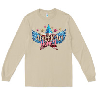 Mushroom American honey 4th of july Long Sleeve Tee - FaDigitalArtStudio