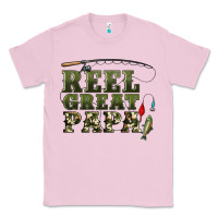 Bubblegum Pink reel great papa Classic Tee - Artiststas