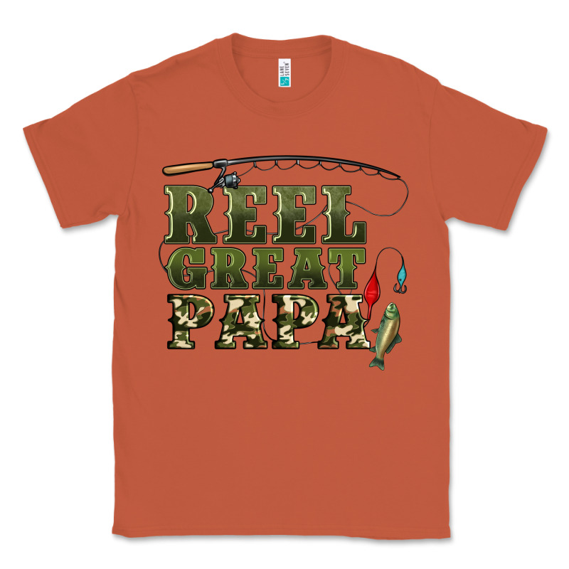 Reel Great Papa Classic Tee by Artiststas | Teevron