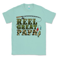 Seafoam reel great papa Classic Tee - Artiststas