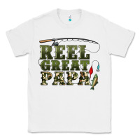 White reel great papa Classic Tee - Artiststas