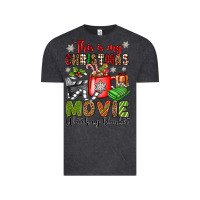 Vintage Black this is my christmas movie watching blanket Vintage Tee - OliviaCreatesArt