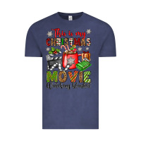 Vintage Denim this is my christmas movie watching blanket Vintage Tee - OliviaCreatesArt