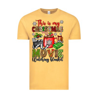 Vintage Mustard this is my christmas movie watching blanket Vintage Tee - OliviaCreatesArt