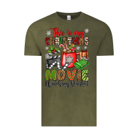 Vintage Olive this is my christmas movie watching blanket Vintage Tee - OliviaCreatesArt
